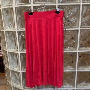 Boden Vibrant Pink Jersey  Skirt